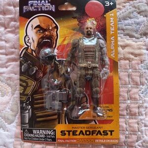 Steadfast Action Figure - Brown and Gray